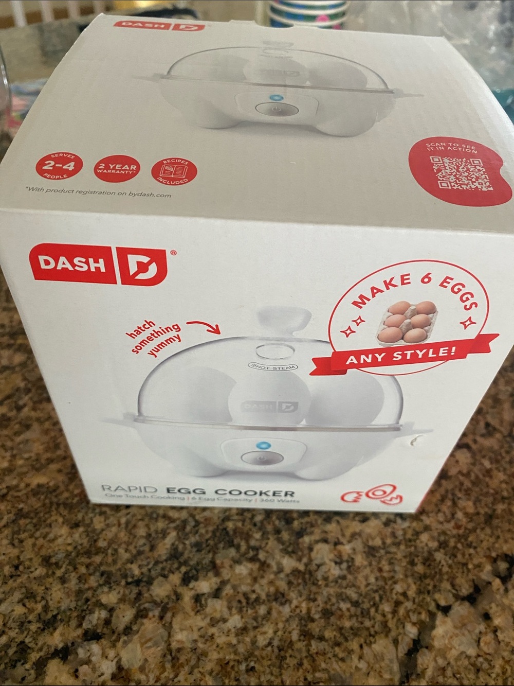 Dash egg cooker